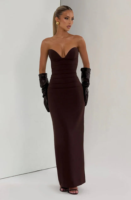 Vestido largo Lindsey